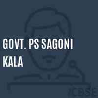 Govt. Ps Sagoni Kala Primary School Logo