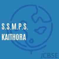 S.S.M.P.S. Kaithora Middle School Logo