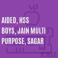 Aided, Hss Boys, Jain Multi Purpose, Sagar High School Logo