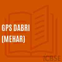 Gps Dabri (Mehar) Primary School Logo
