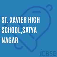 St. Xavier High School,Satya Nagar Logo