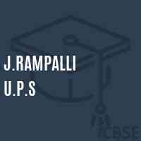 J.Rampalli U.P.S Middle School Logo