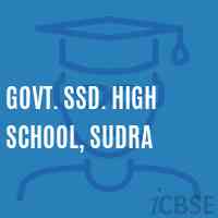 Govt. Ssd. High School, Sudra Logo