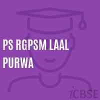 Ps Rgpsm Laal Purwa Primary School Logo