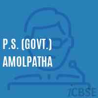 P.S. (Govt.) Amolpatha Primary School Logo