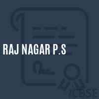 Raj Nagar P.S Primary School Logo