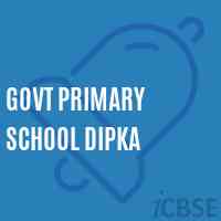 Govt Primary School Dipka Logo