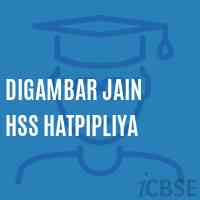 Digambar Jain Hss Hatpipliya Senior Secondary School Logo