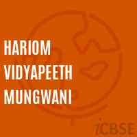 Hariom Vidyapeeth Mungwani Middle School Logo