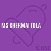 Ms Khermai Tola Middle School Logo