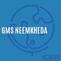 Gms Neemkheda Middle School Logo