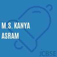 M.S. Kanya Asram Middle School Logo