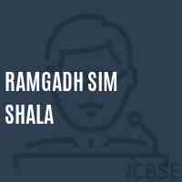 Ramgadh Sim Shala Middle School Logo