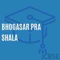 Bhogasar Pra Shala Middle School Logo