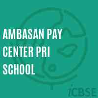 Ambasan Pay Center Pri School Logo