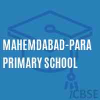 Mahemdabad-Para Primary School Logo