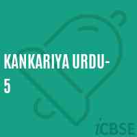 Kankariya Urdu- 5 Middle School Logo