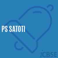 Ps Satoti Primary School Logo