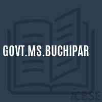 Govt.Ms.Buchipar Middle School Logo
