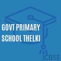 Govt Primary School Thelki Logo