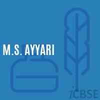 M.S. Ayyari Middle School Logo