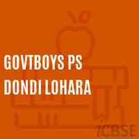 Govtboys Ps Dondi Lohara Primary School Logo