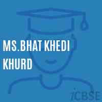 Ms.Bhat Khedi Khurd Middle School Logo