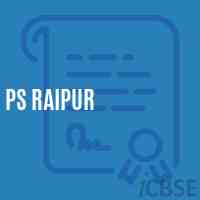 Ps Raipur Primary School Logo