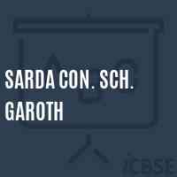 Sarda Con. Sch. Garoth Middle School Logo