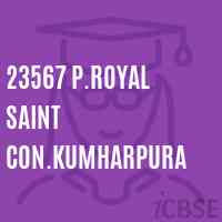 23567 P.Royal Saint Con.Kumharpura Primary School Logo