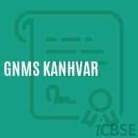 Gnms Kanhvar Middle School Logo