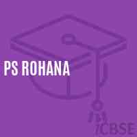Ps Rohana Primary School Logo