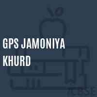 Gps Jamoniya Khurd Primary School Logo