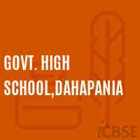Govt. High School,Dahapania Logo