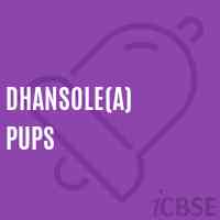 Dhansole(A) Pups Middle School Logo
