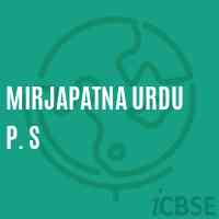Mirjapatna Urdu P. S Primary School Logo