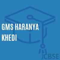 Gms Haranya Khedi Middle School Logo