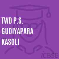 Twd P.S. Gudiyapara Kasoli Primary School Logo