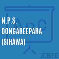 N.P.S. Dongareepara (Sihawa) Primary School Logo