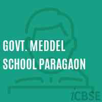 Govt. Meddel School Paragaon Logo