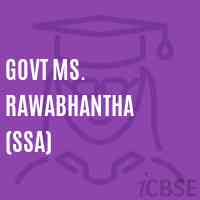 Govt Ms. Rawabhantha (Ssa) Middle School Logo