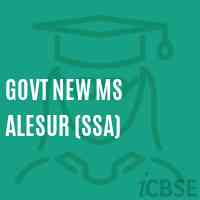 Govt New Ms Alesur (Ssa) Middle School Logo