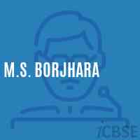 M.S. Borjhara Middle School Logo