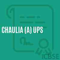 Chaulia (A) Ups Middle School Logo
