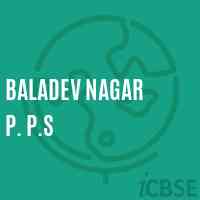 Baladev Nagar P. P.S Primary School Logo