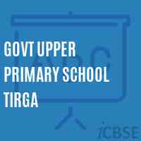 Govt Upper Primary School Tirga Logo