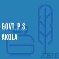Govt. P.S. Akola Primary School Logo