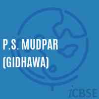 P.S. Mudpar (Gidhawa) Primary School Logo