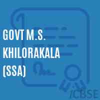 Govt M.S. Khilorakala (Ssa) Middle School Logo