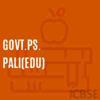 Govt.Ps. Pali(Edu) Primary School Logo